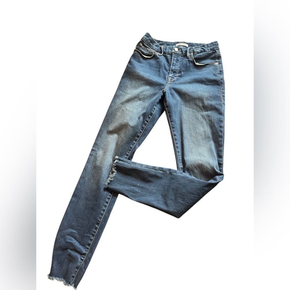 Good American Blue Skinny Jeans Sz 6